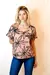 BLUSA LINO CUELLO V Y RENDONDO ADELE - comprar online