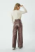 JEAN WIDE LEG ENGOMADO CHOCOLATE en internet