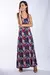 Maxivestido Tajo Estampado - tienda online