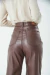 JEAN WIDE LEG ENGOMADO CHOCOLATE - tienda online