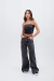 Jeans Wide Leg Channel Elastizado