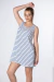 Vestido Musculoso Con Bolsillo En Lino - comprar online