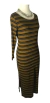 Vestido rayadp largo Morley