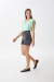 JEAN SHORT MOM CINDY GRIS NEVADO - comprar online