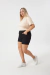 SHORT DE JEAN RIGIDO NEGRO - comprar online
