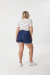 SHORT DE JEAN RIGIDO AZUL en internet