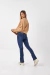 Jeans Semi Oxford Azul Elastizado en internet