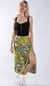 Pollera Harvey estampada - comprar online