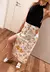 Pollera Harvey estampada - tienda online