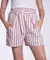 Short Simil Lino Rayado
