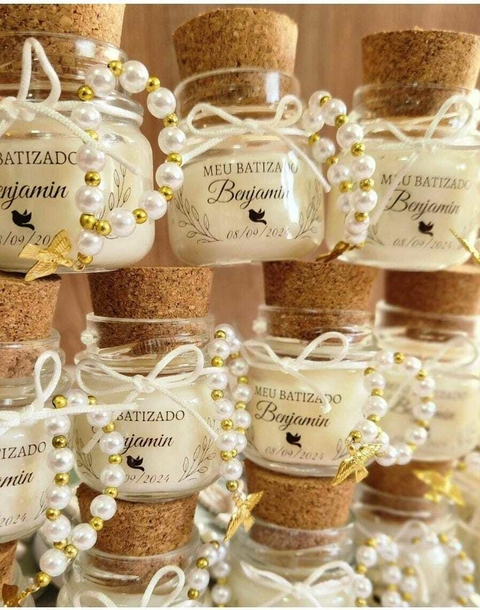 VELA AROMÁTICA COM TERCINHO DE 40G TAMPA DE CORTIÇA