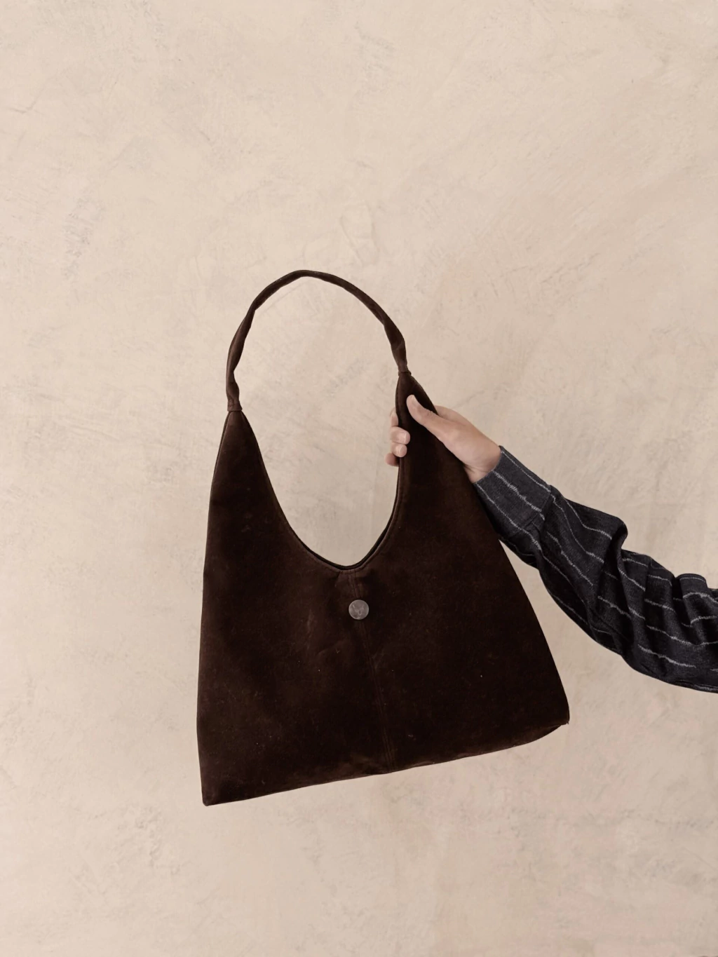 SHOULDER BAG SUEDE