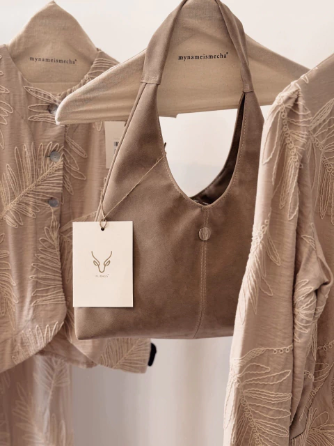 SHOULDER BAG SUEDE