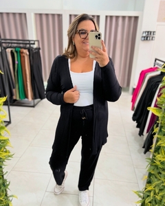 Imagem do CARDIGAN CANELADO PETTENATI PLUS SIZE