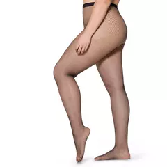 MEIA CALÇA ARRASTÃO PLUS SIZE - Maria Flor Moda Plus Size