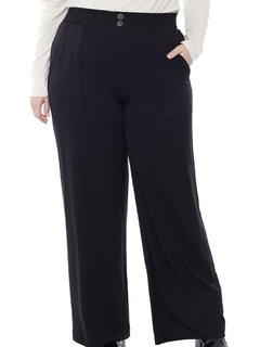 CALÇA PANTALONA EM MOLETINHO PLUS SIZE - comprar online