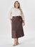 SAIA MIDI COM PU PLUS SIZE na internet