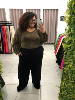 CALÇA WIDE LEG PLUS SIZE - comprar online