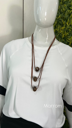 COLAR TRIPLO ALONGADO + EXTENSOR - comprar online