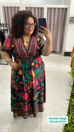 VESTIDO LONGO MALHA FRIA - comprar online