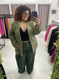 BLAZER EM LINHO PLUS SIZE - comprar online