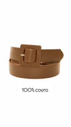 CINTO COURO QUADRADO - comprar online