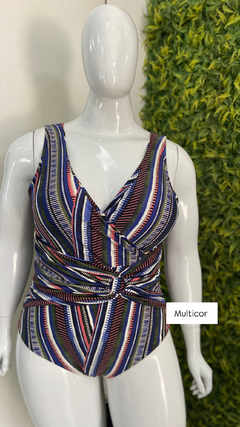 MAIÔ ESTAMPADO COM BOJO REMOVÍVEL - loja online