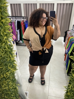 CAMISA BICOLOR na internet