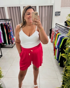 SHORT EM VISCOSE SARJADA - comprar online