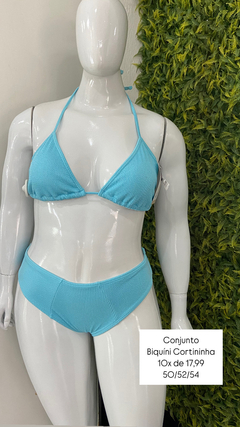 CONJUNTO BIQUÍNI CORTININHA - comprar online