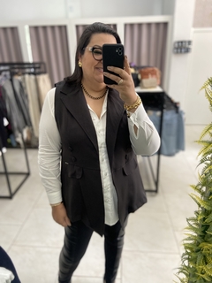 COLETE ALFAIATARIA PLUS SIZE - Maria Flor Moda Plus Size