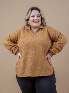 TEDY COM ZIPER PLUS SIZE - comprar online