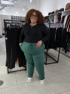 CALÇA MOLETOM S/ PUNHO MALWEE PLUS SIZE - comprar online