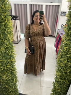 VESTIDO ANIMAL PRINT na internet