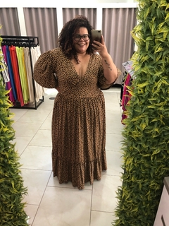 VESTIDO ANIMAL PRINT - comprar online