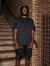 Camisa oversized Stark Preto.Tricot - loja online