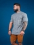Camisa oversized Stark Azul.Tricot Basic - Stark Jeans