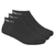 MEIA CANO CURTO UNISSEX KIT 3 PARES PRETO - ACTVITTA