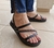 SANDALIA CASUAL FEININA TIRA BRILHO E ELASTICO 5490.104 - MOLECA