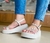 SANDALIA FEMININA FLAT PONTO BRILHO 6525.101 - VIZZANO - comprar online