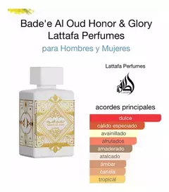 Honor And Glory 100ML - Lattafa - comprar online