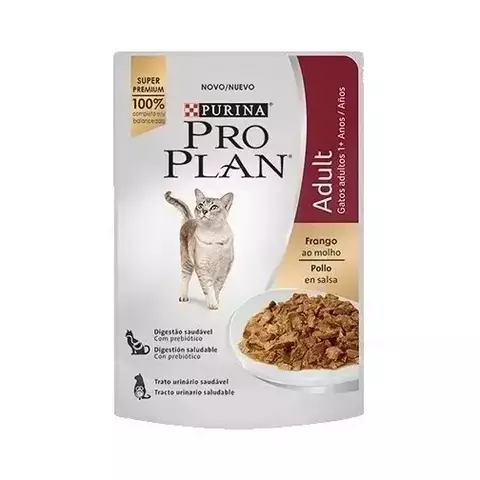 Purina - Pouch Gato Adulto (Pollo) 85g.