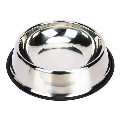 Comedero mascotas acero inoxidable 25-7 cm Material- acero (CCMI-AI25) CEGN