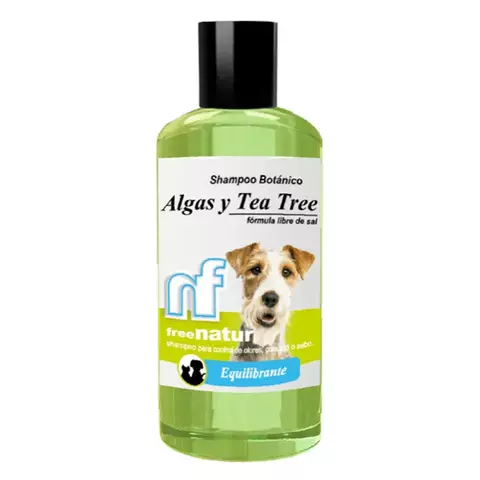 freeNATUR - Shampoo Algas y Tea Tree 250ml.