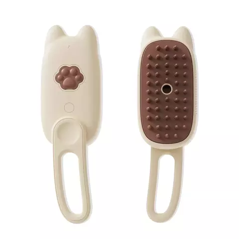 BEEPAW CEPILLO CON VAPOR GATO BEIGE (COD. 11064) - comprar online