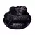 HUELLA - Cama Milan Pelo Largo Negro - comprar online