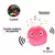 BEEPAW BIRD-E PELOTA PELUCHE ROSA (COD. 11026) - tienda online