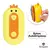 BEEPAW GROOM-E CEPILLO CON VAPOR Y CARDINA AMARILLO (COD. 11127) - tienda online
