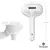 BEEPAW CEPILLO CON VAPOR Y CARDINA STROK-E BLANCO (COD. 11128) - Spacio Canino