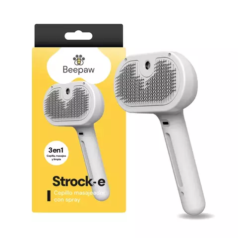 BEEPAW CEPILLO CON VAPOR Y CARDINA STROK-E BLANCO (COD. 11128) - comprar online